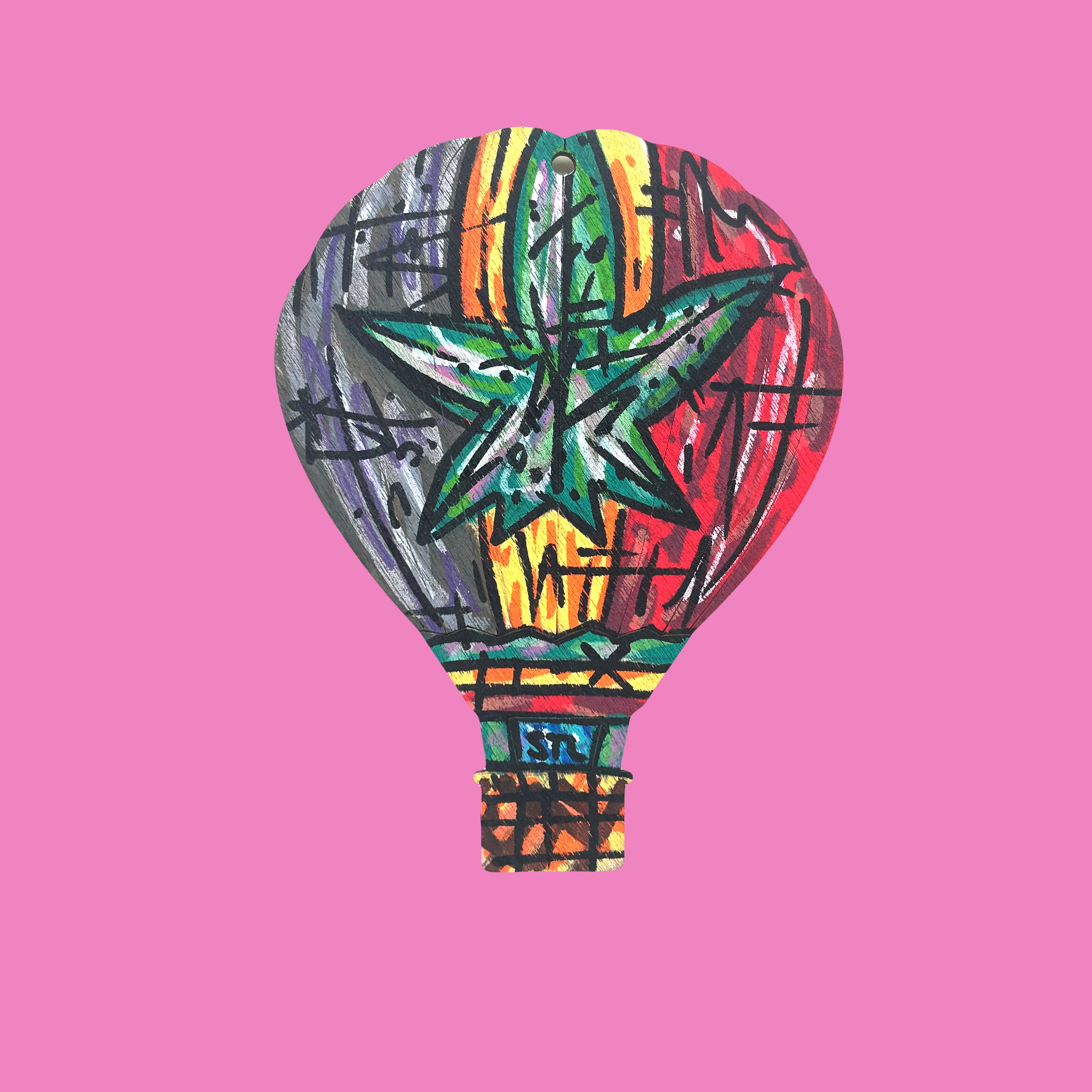 Aimant STL m'en important? (HOT AIR BALLOON)