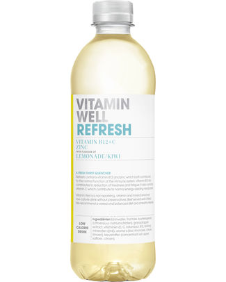 VITAMIN WELL REFRESH LEMON/KIWI PET 50CL