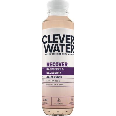 CLEVER WATER RECOVER FRAMBOISE&MYRTILLES PET 500ML