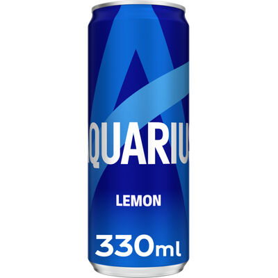 AQUARIUS LEMON SLEEK CAN 33CL