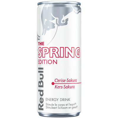 RED BULL SPRING EDITION CERISE/SAKURA CANS 25CL