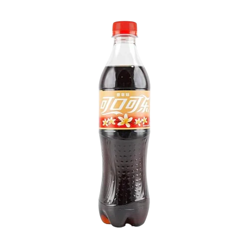 COCA COLA BOTTLE CHINA VANILLA 500ML