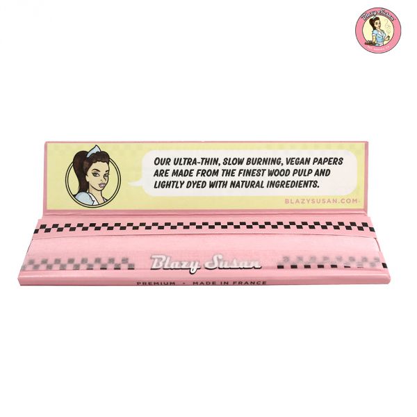 Blazy Susan King Size Pink Rolling Papers