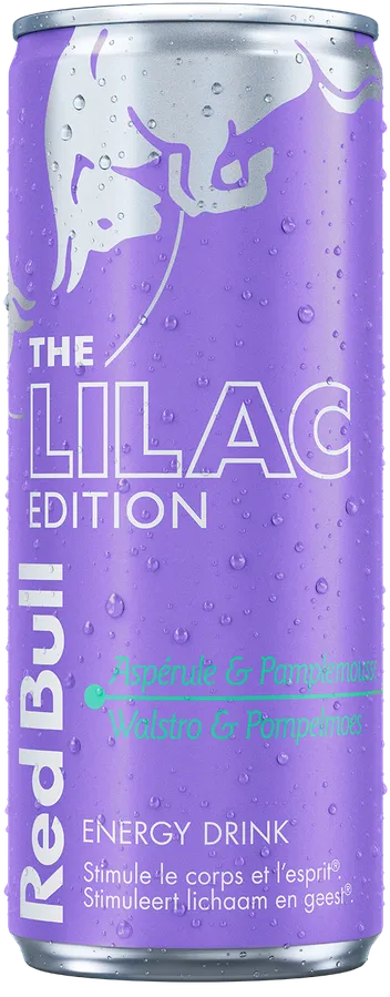 RED BULL Lilac edition: Aspérule et Pamplemousse