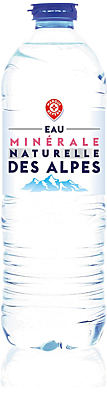 Eau minérale naturelle Des Alpes 50cl