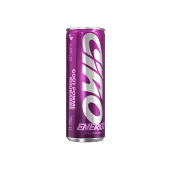 Boisson énergisante pomme rhubarbe CIAO ENERGY 25cl