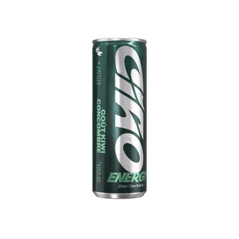 Boisson énergisante kiwi concombre CIAO ENERGY 25cl