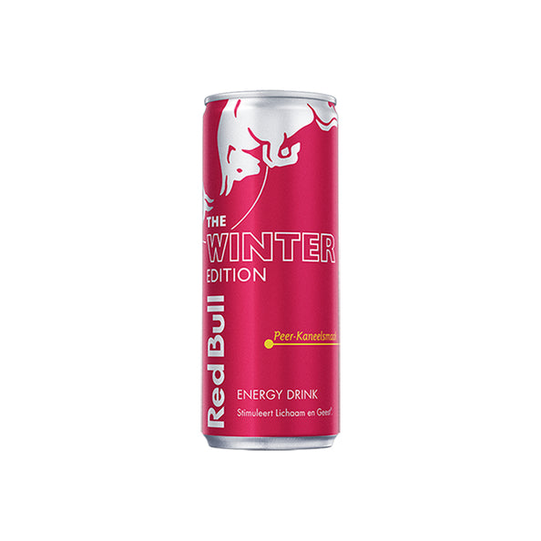 RED BULL ENERGY DRINK WINTER EDITION POIRE-CANNELLE 25cl