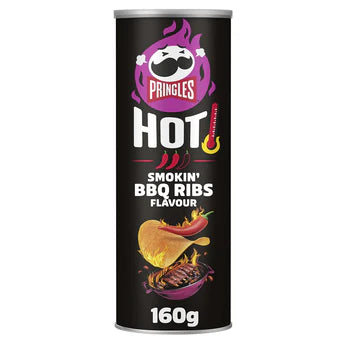 PRINGLES HOT SMOKY BBQ RIBS 160G