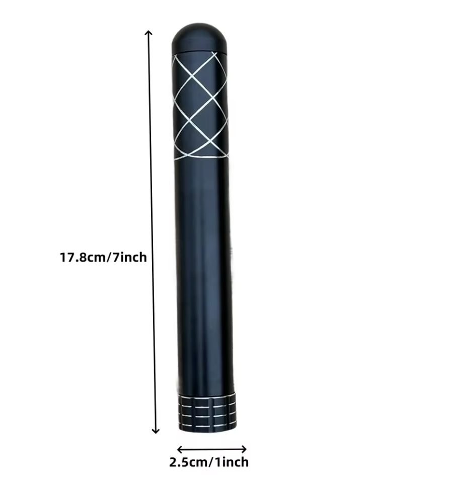 Porte cigares Porte-joints saverette en aluminium 18cm