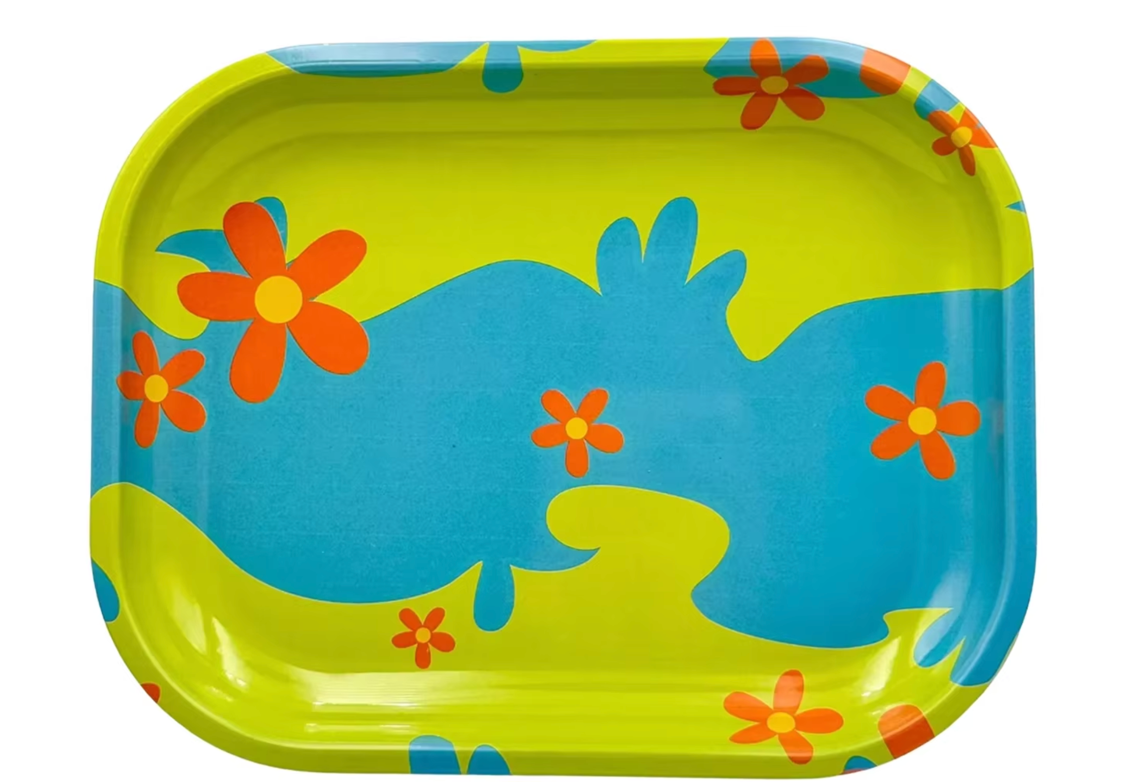 Plateau à Rouler Métal Scoob-Doo Van Flower Power (SMALL)