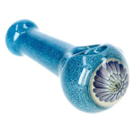 Blue eye glass pipe 12cm