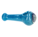 Blue eye glass pipe 12cm