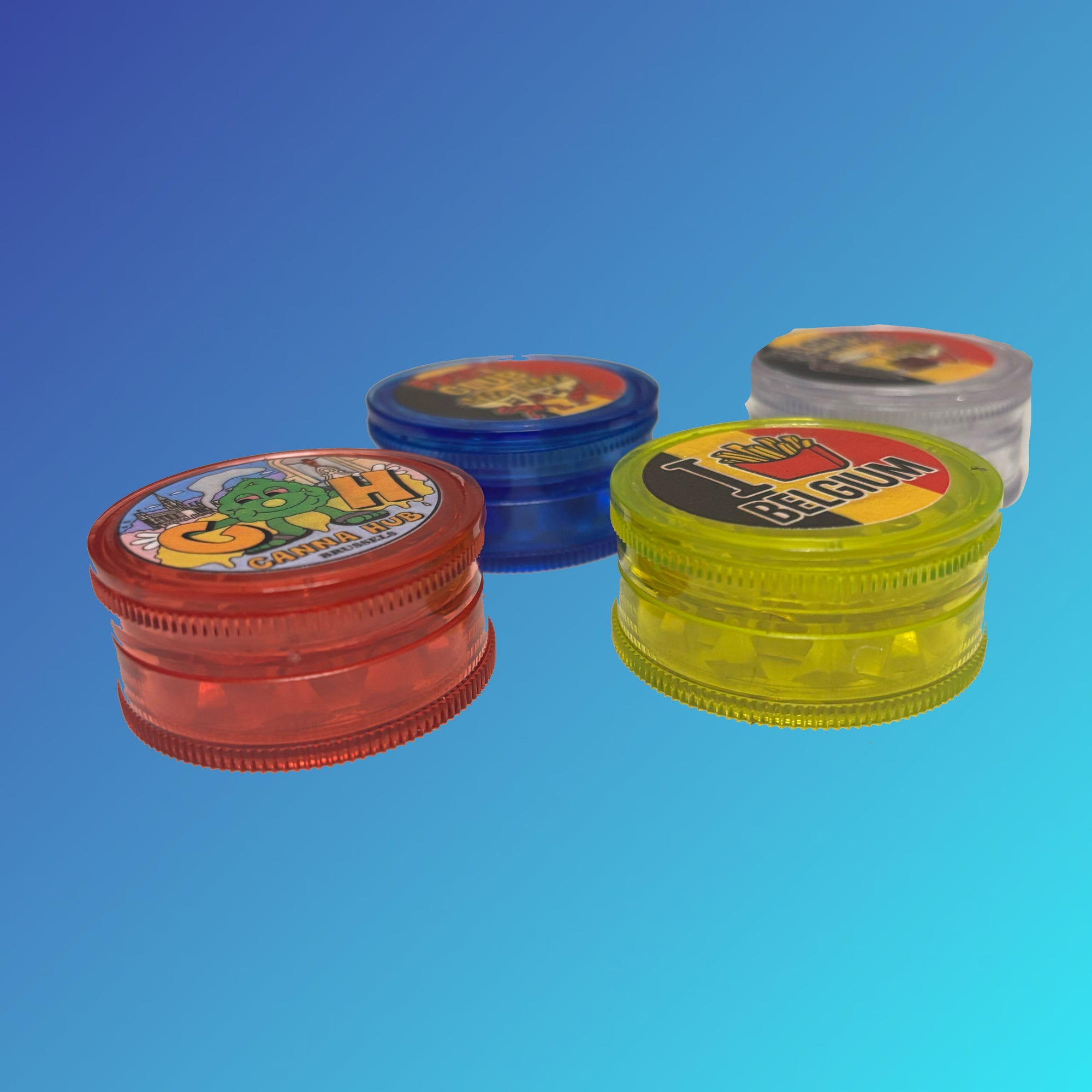 GRINDER ACRYLIQUE CANNAHUB 42mm 2 ETAGES