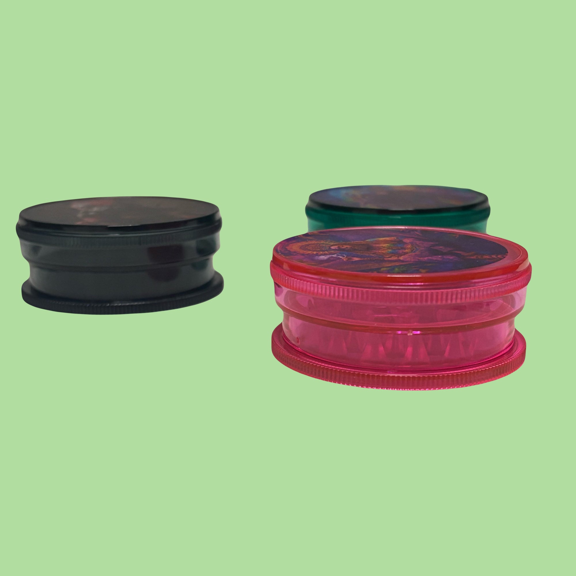 GRINDER ACRYLIQUE CANNAHUB 60mm 2 ETAGES