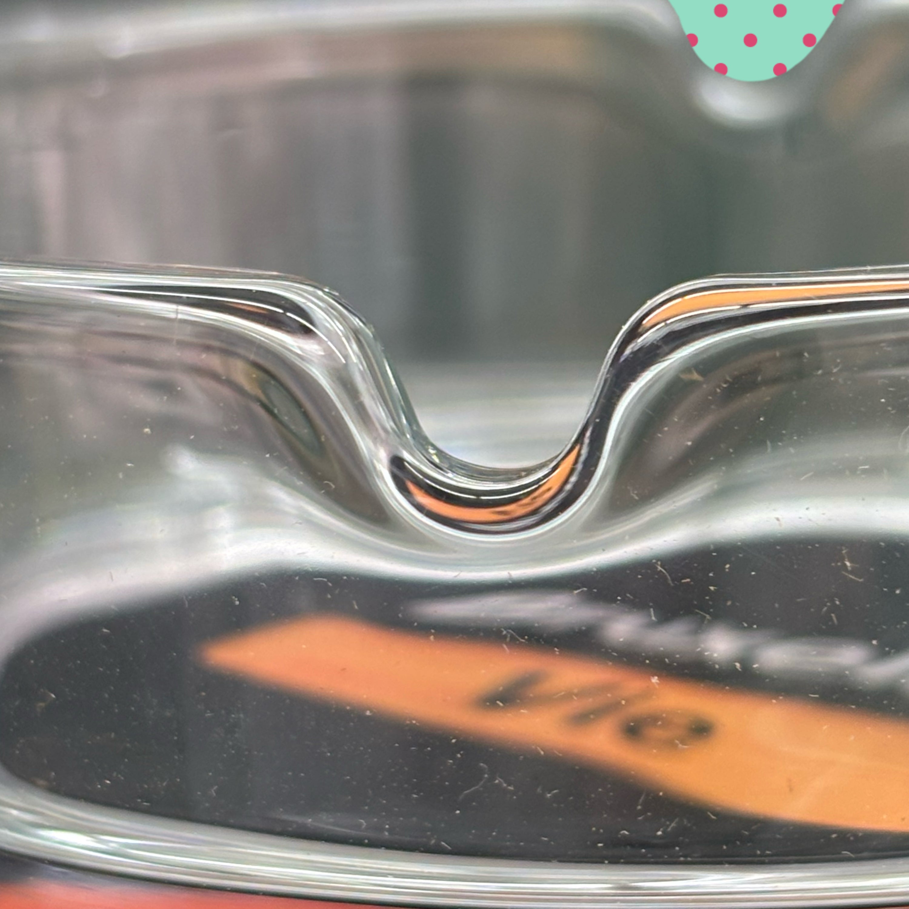 Cendrier transparent CannaHub 10,5cm