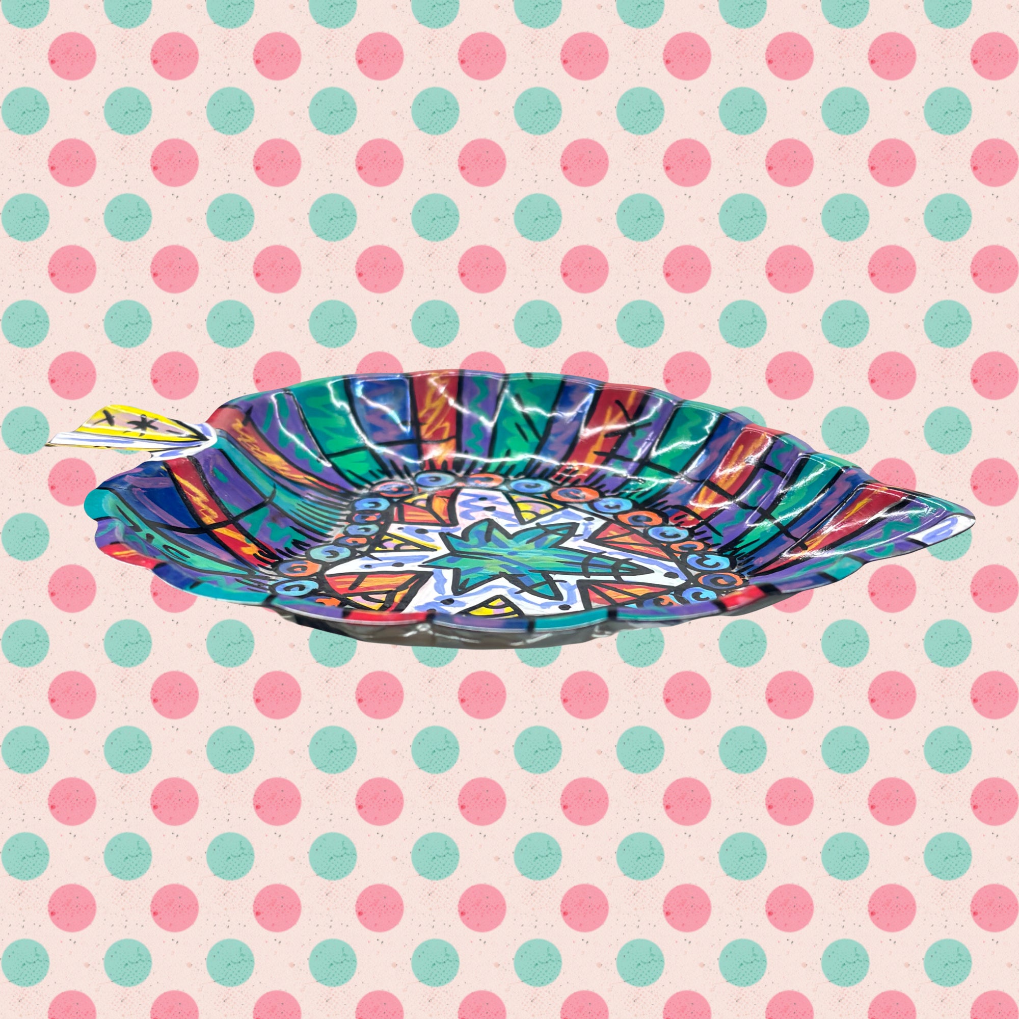 Plateau/cendrier STL m'en important? - Feuille magique