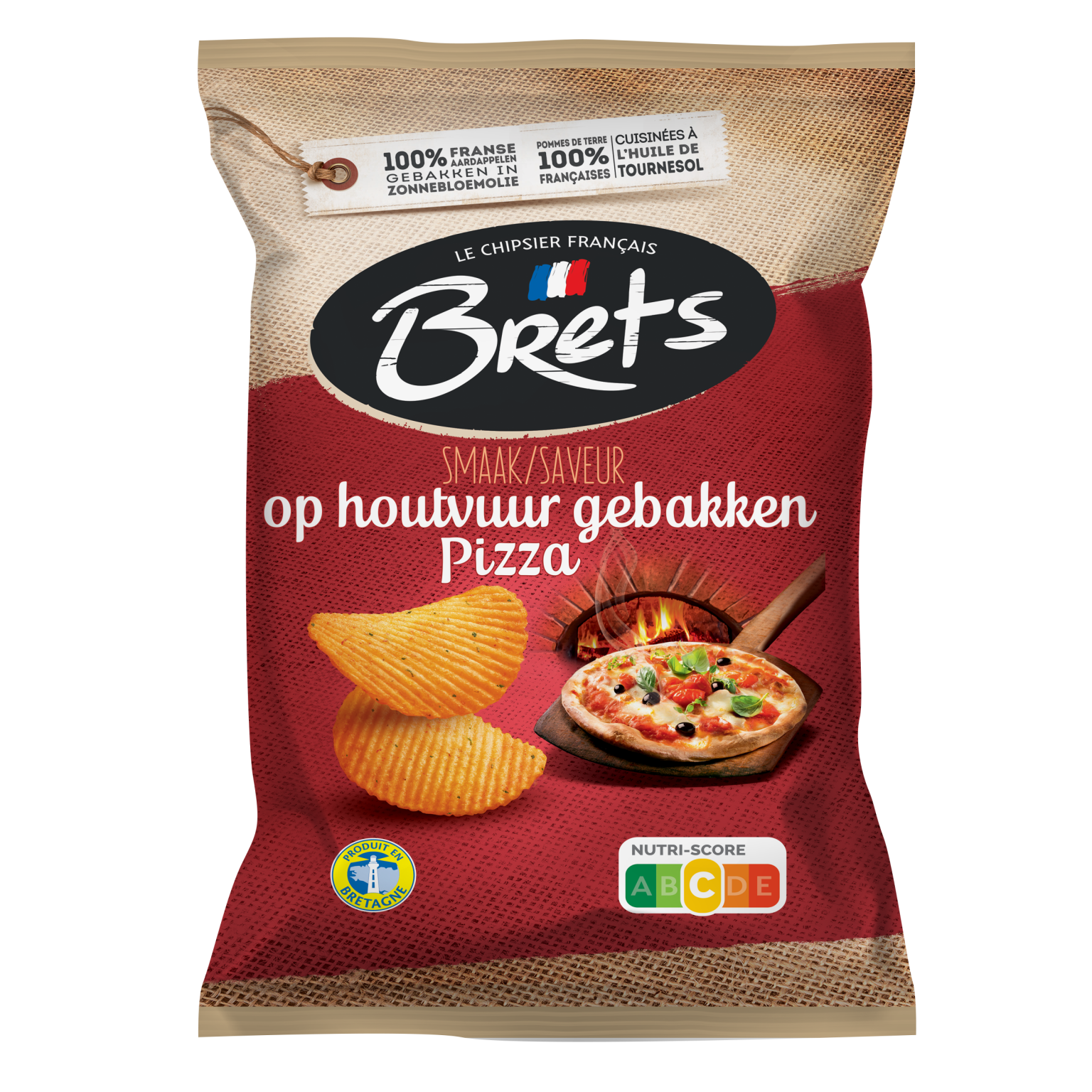 Brets Chips Pizza 125g