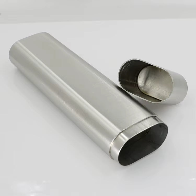 ÉTUI DOUBLE CIGARE EN ACIER INOXYDABLE – 18 CM