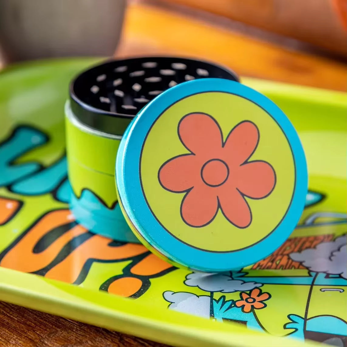 GRINDER EN MÉTAL SCOOBY-DOO VAN FLOWER POWER – 50 MM