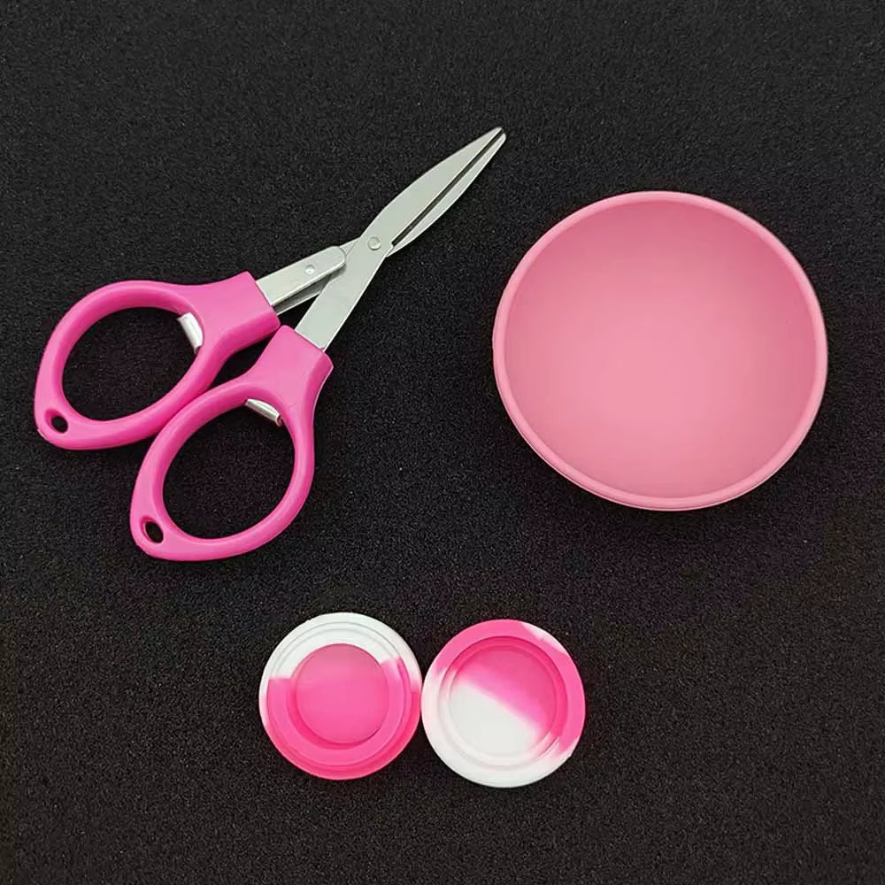 KIT FUMEUR 4-EN-1 – BOL, CISEAUX & POT EN SILICONE