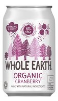 WHOLE EARTH Sparkling Cranberry Bio 33cl