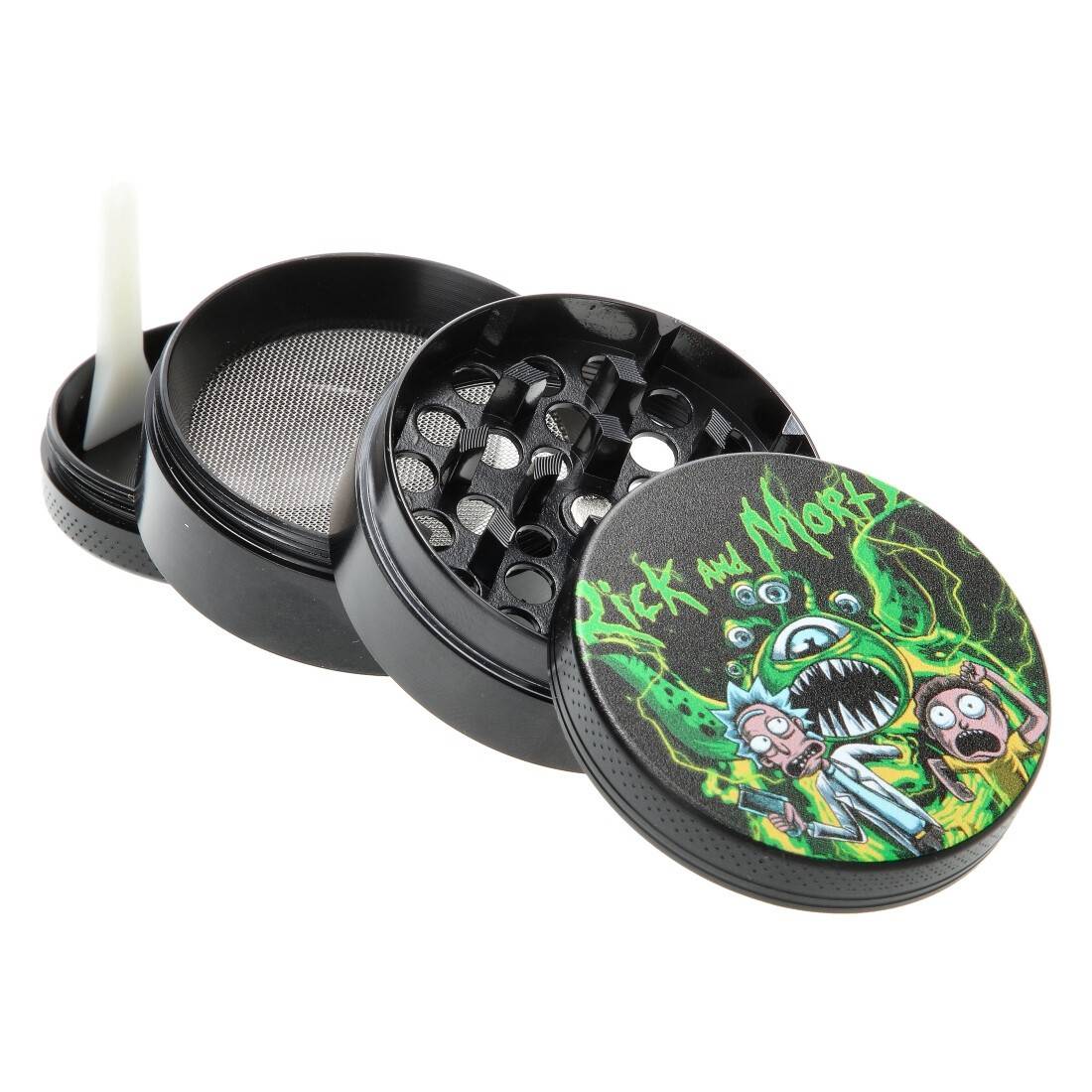 BANG EN VERRE RICK ET MORTY COFFRET CADEAU 25CM