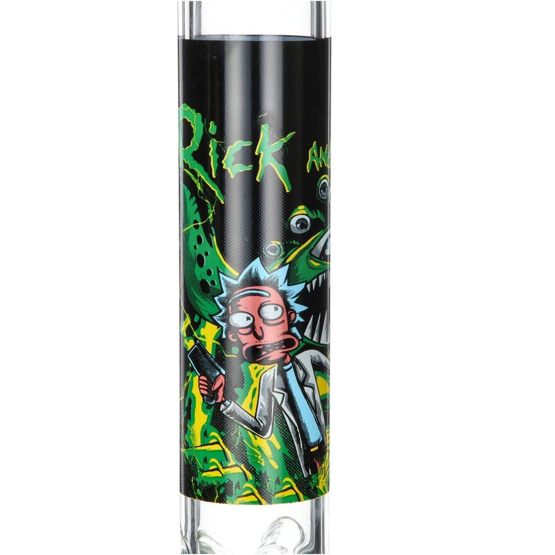 BANG EN VERRE RICK ET MORTY COFFRET CADEAU 25CM
