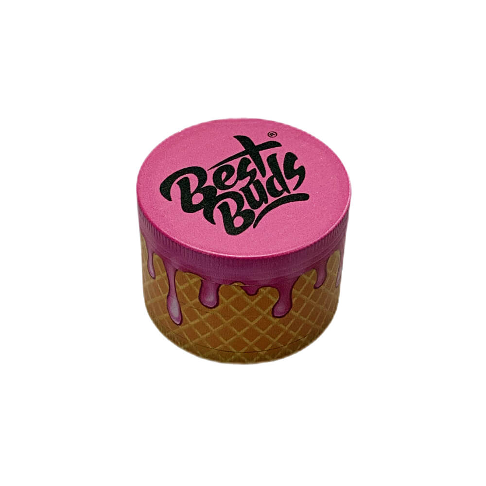 Best Buds Grinder Gelato Glace framboise en Cornet 4 Parties (50mm)