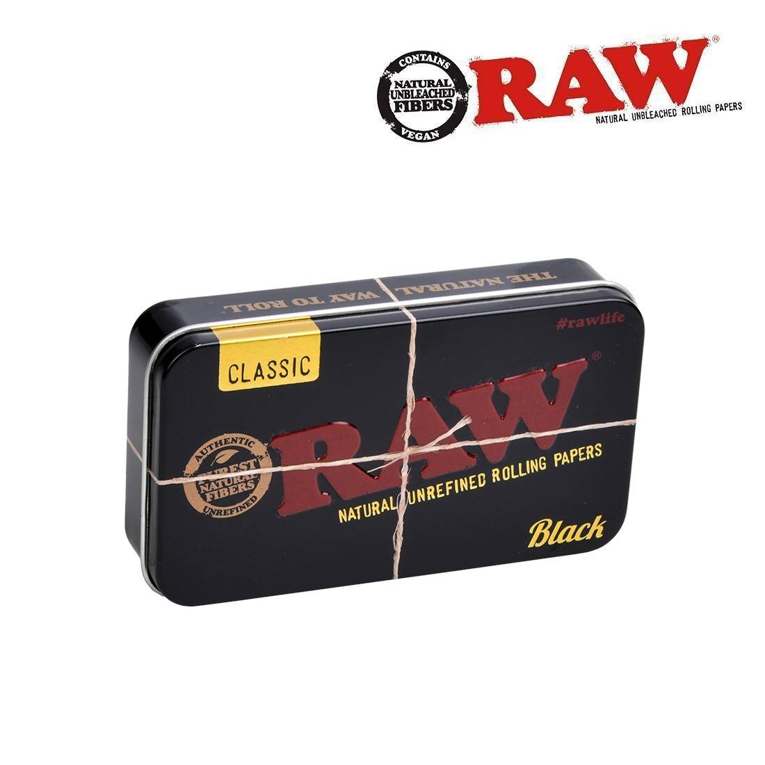 BOITE METAL RAW BLACK