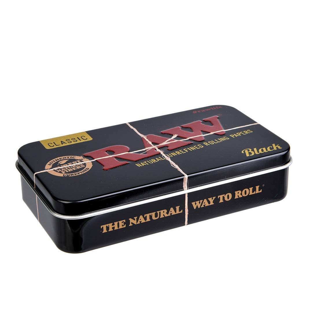 BOITE METAL RAW BLACK