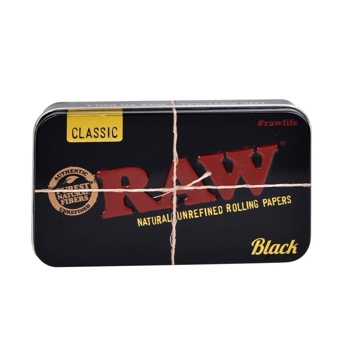 BOITE METAL RAW BLACK