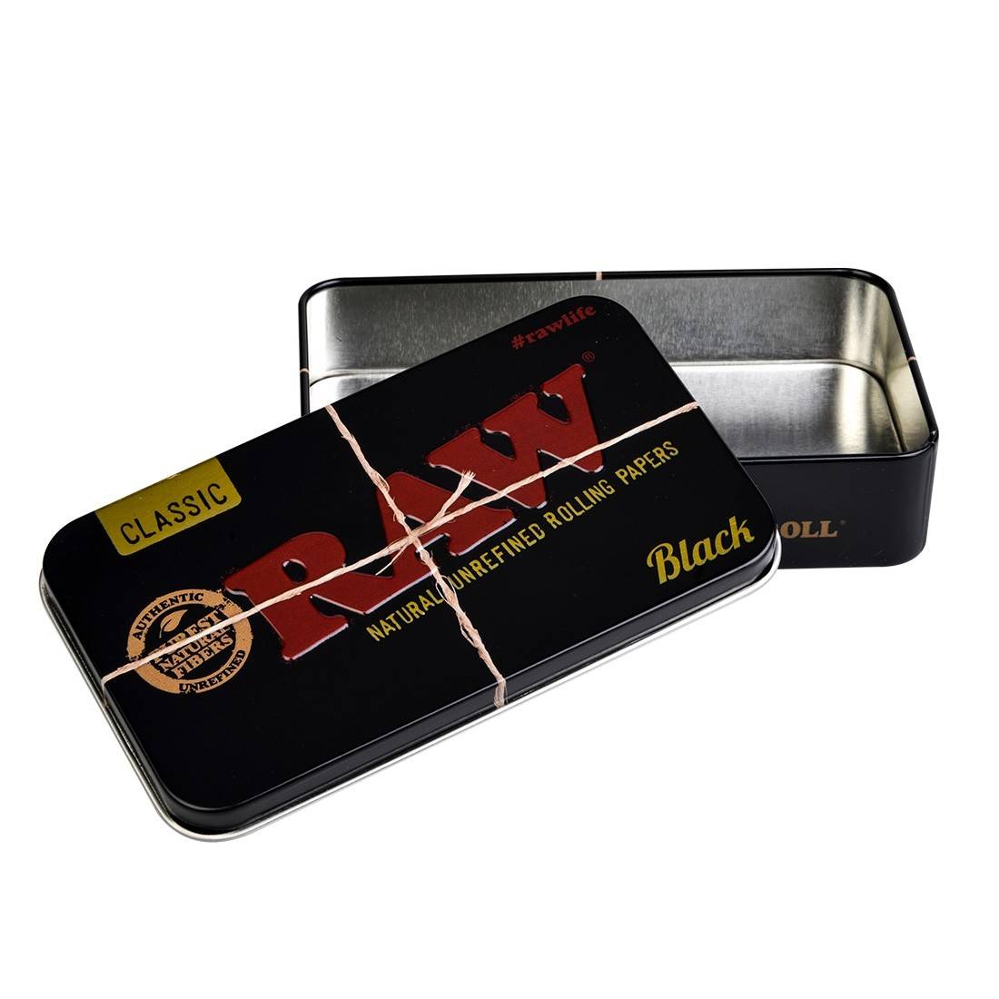 BOITE METAL RAW BLACK