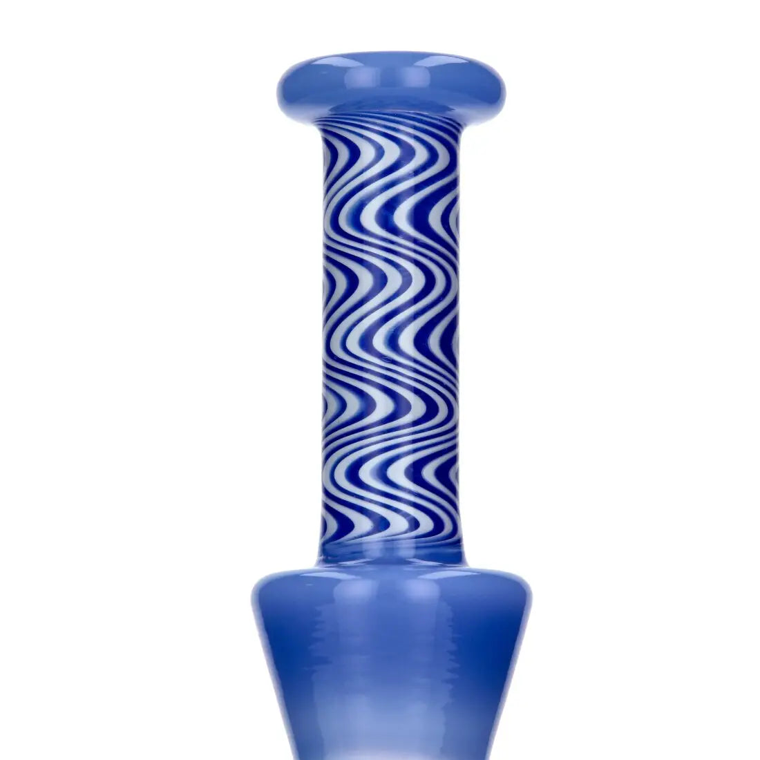 BUBBLER BLACK LEAF OIL RIG 16CM BLEU