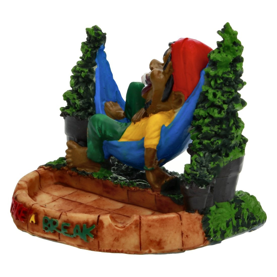 CENDRIER RESINE RASTAMAN HAMAC