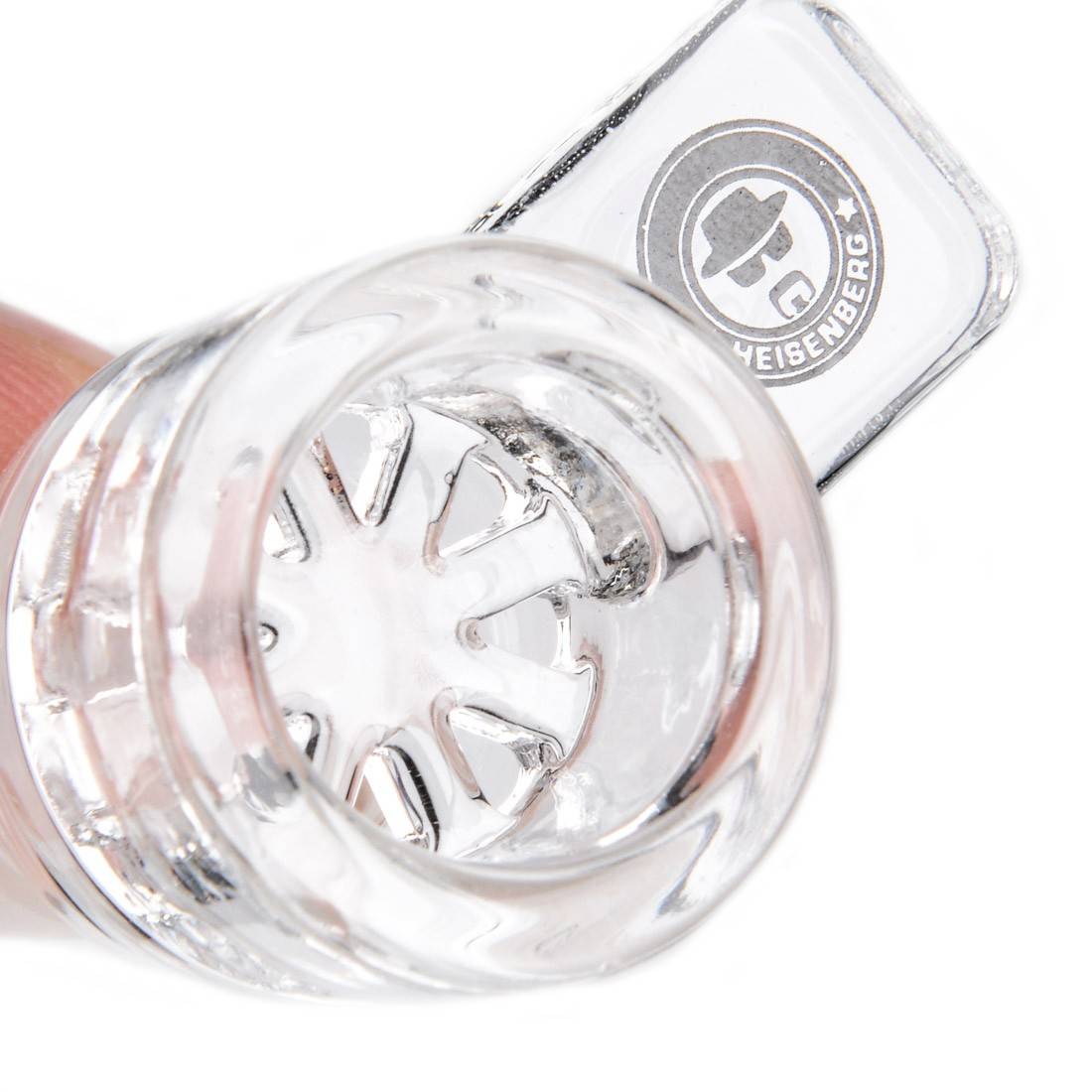 DOUILLE EN VERRE HEISENBERG MALE BIG SNOW 18,8MM