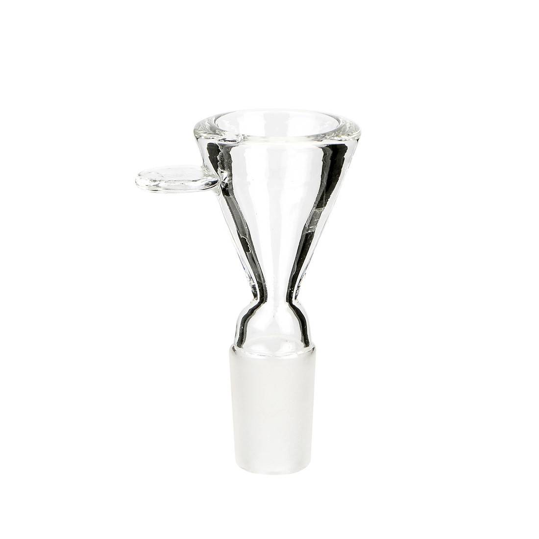 DOUILLE EN VERRE LARGE AVEC POIGNEE 18mm