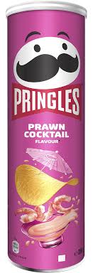 Pringles prawn cocktail 165gr