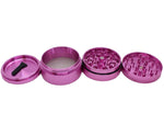 Grinder Elements aluminium large 4-pièces PINK