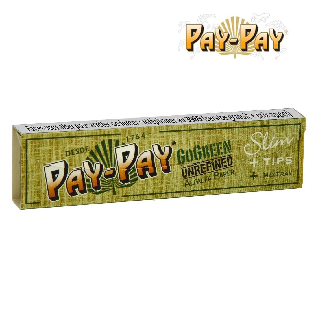 FEUILLES A ROULER PAY PAY GO GREEN 3 EN 1