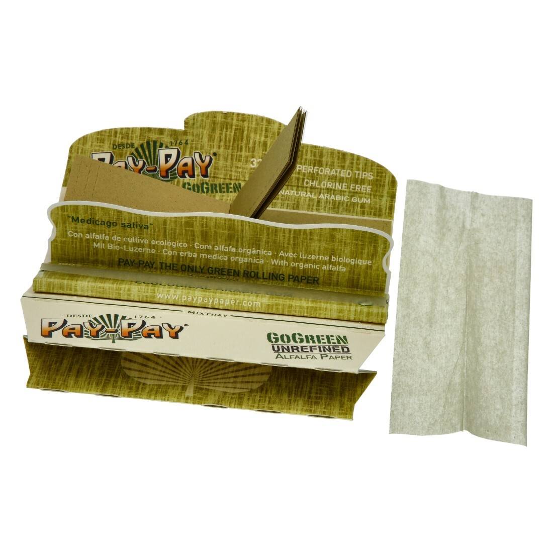 FEUILLES A ROULER PAY PAY GO GREEN 3 EN 1