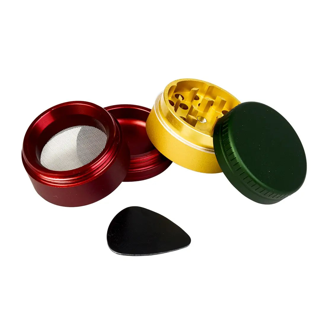 GRINDER ALU MATTE 4 PARTS 40MM