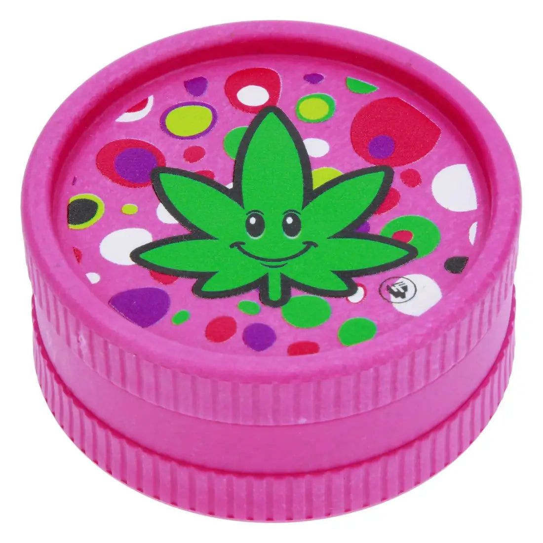 GRINDER BIO 2 PARTIES FIRE-FLOW FFX HAPPY LEAF 55MM
