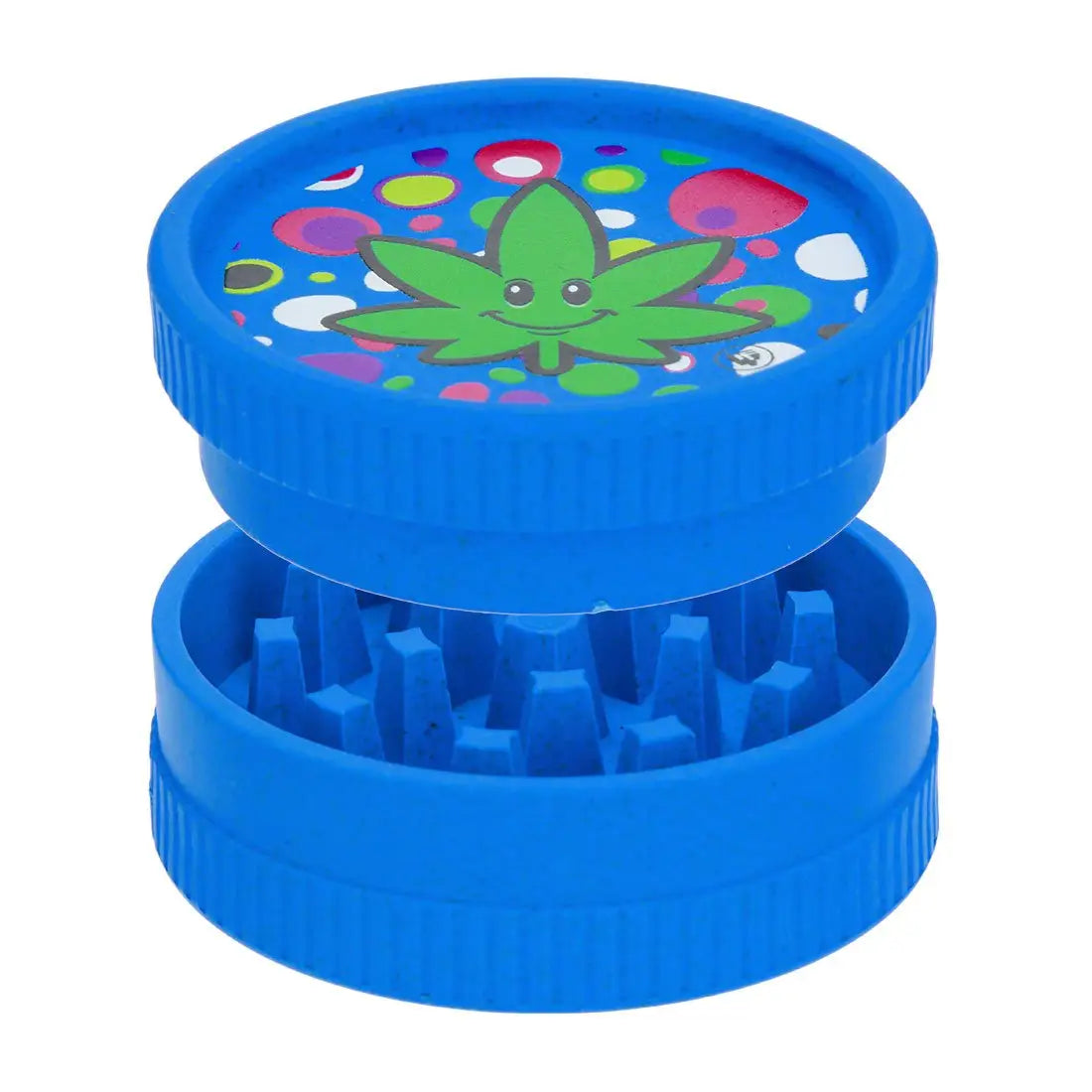 GRINDER BIO 2 PARTIES FIRE-FLOW FFX HAPPY LEAF 55MM