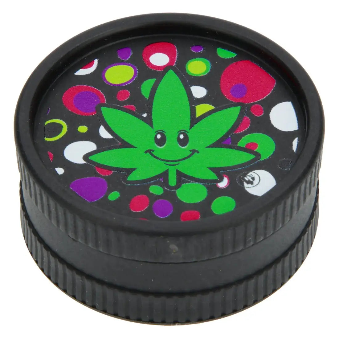 GRINDER BIO 2 PARTIES FIRE-FLOW FFX HAPPY LEAF 55MM