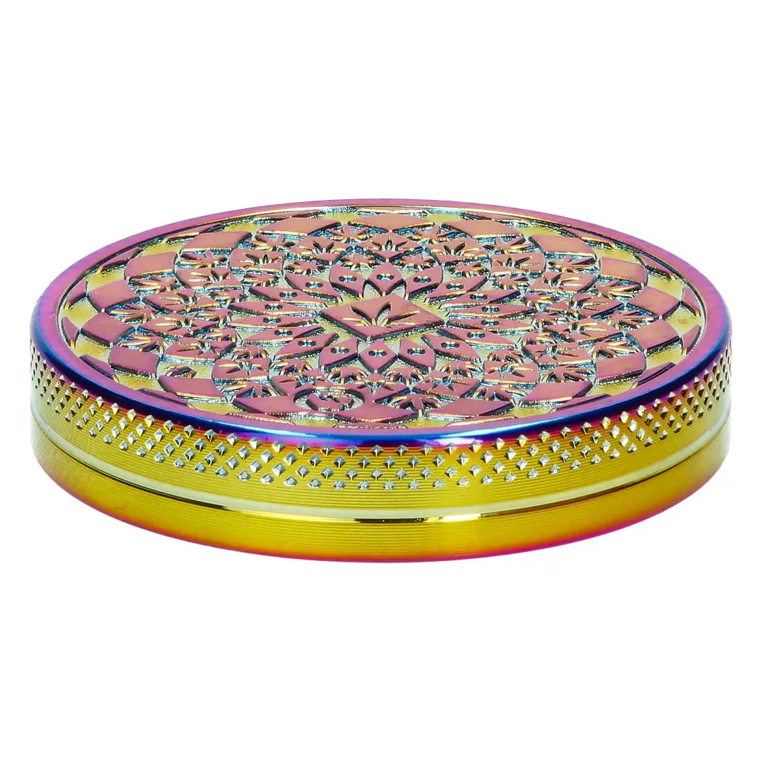 GRINDER FIREFLOW RAINBOW ICY LEAF 50MM