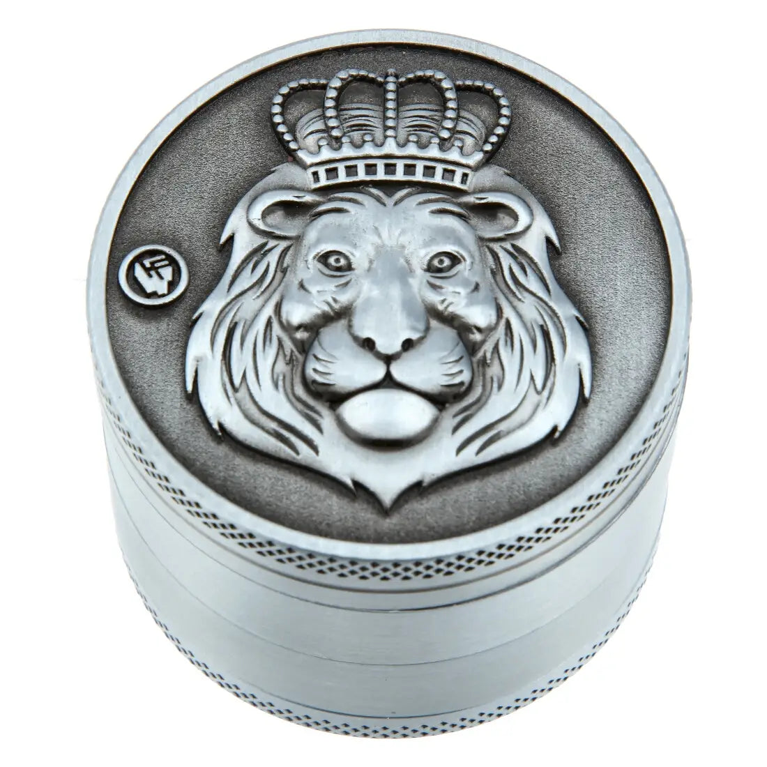 GRINDER METAL FIREFLOW RASTA LION LEAF 50MM