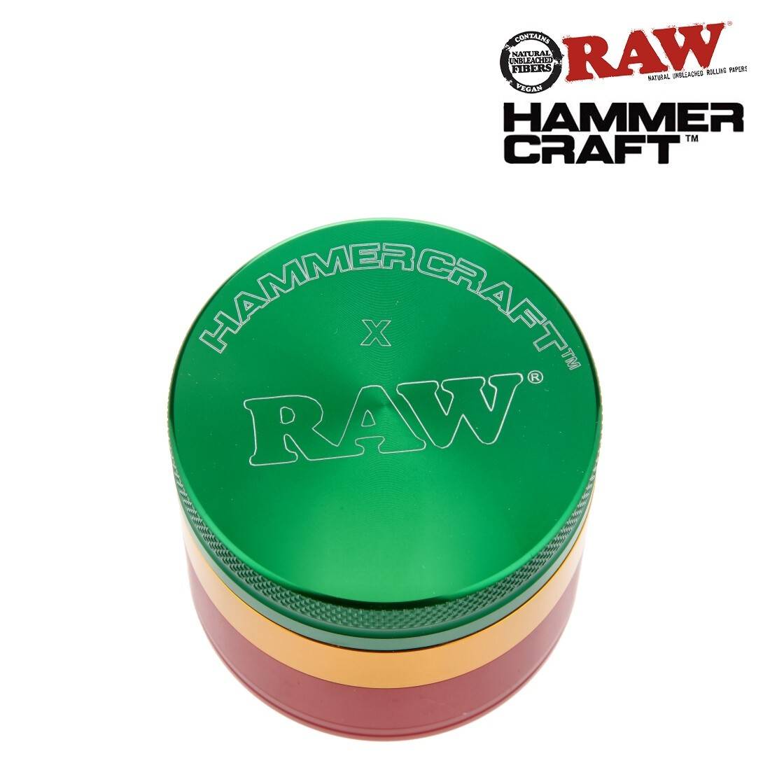 GRINDER RAW X HAMMERCRAFT 4 PARTIES 49MM
