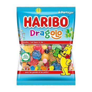 Dragolo Haribo Sachet bonbons - 300g