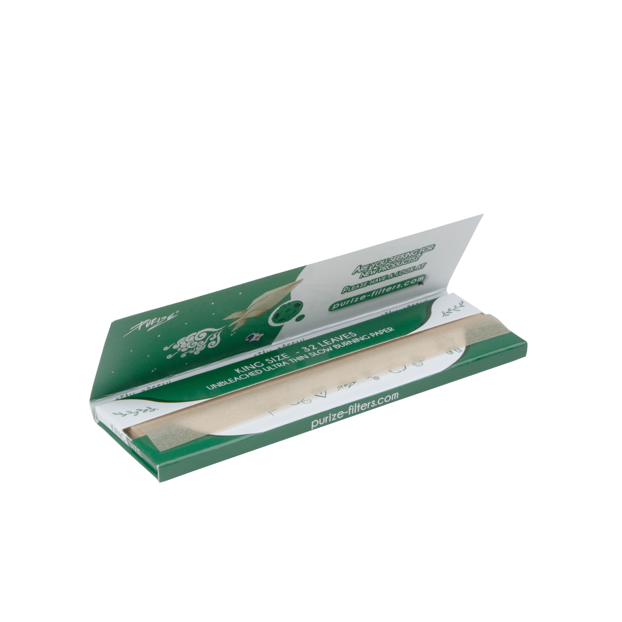Purize Feuilles à Rouler PRZ King Size Wide Brown